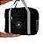 Bolsa Viagem - Cor Preto, Tactel - Modelo Flora - Imagem 1