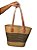 Bolsa Tote - Cor Marrom, Palha sintética - Modelo Mary - Imagem 1