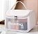 Necessaire Washbag - Cor branco, PVC - Modelo Lola - Imagem 2