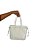 Bolsa Tote - Cor branco, Couro Sintético - Modelo Olga - Imagem 1