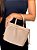 Bolsa Tote - Cor bege, Couro Sintético - Modelo Olga - Imagem 2