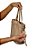 Bolsa Tote - Cor bege, Couro Sintético - Modelo Olga - Imagem 4
