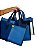 Bolsa Tote Denim - Cor preto, Jeans - Modelo Dalila - Imagem 5