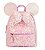 Mochila infantil Paetê - Cor rosa, Couro Sintético - Modelo Bia - Imagem 1