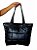 Bolsa Tote Puffer - Cor Preto, Poliéster - Modelo Sarah - Imagem 1
