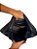 Bolsa de ombro meia-lua - Cor Preto, Couro Sintético trançado - Modelo Adele - Imagem 2