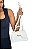 Bolsa Tiracolo Transversal Croco - Cor Bege, Couro Sintético - Modelo Cecilia - Imagem 8