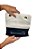 Bolsa Quadrada Jeans - Cor Branco, Couro Sintético - Modelo Ester - Imagem 8