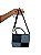 Bolsa Quadrada Jeans - Cor Preto, Couro Sintético - Modelo Ester - Imagem 8
