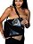 Bolsa Tote de ombro - Cor Preto, Couro Sintético - Modelo Pilar - Imagem 2