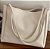 Bolsa Tote de ombro - Cor Branco, Couro Sintético - Modelo Pilar - Imagem 2