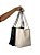 Bolsa Tote de ombro - Cor Branco, Couro Sintético - Modelo Pilar - Imagem 5