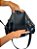 Bolsa Tote de ombro - Cor Preto, Couro Sintético - Modelo Silvy - Imagem 2