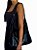 Bolsa Tote de ombro - Cor Preto, Couro Sintético - Modelo Silvy - Imagem 4