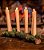 Candelabro de cedro - Imagem 1