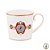 Caneca Pequena Medallion Branco - Love Birds - Imagem 1