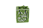 Sacolinha verde com desenho - Imagem 1