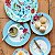 Prato de Sobremesa Azul - Early Bird - Imagem 2