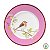 Prato de Sobremesa Rosa - Early Bird - Imagem 1