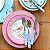 Prato de Sobremesa Rosa - Early Bird - Imagem 3