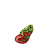 Travessa P Tomate relevo - Imagem 1