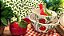 Tigela M Tomate Fresco com listras - Imagem 3