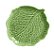 PRATOS SOBREMESA FOLHA COUVE VERDE CRISITNA - Imagem 1