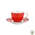 Xícara de Cafezinho Vermelho - Blushing Birds - Imagem 1