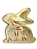 Petisqueira de coelho com cenourinhas - Imagem 1