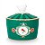 Açucareiro Medallion Esmeralda/Verde - Love Birds - Imagem 2