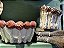 CACHEPOT SHABBY M COM COGUMELOS VERMELHOS - Imagem 2