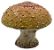 Luminária de led Cogumelo amarelo - Imagem 1