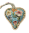 CORAÇÃO CHITA MARIA TURQUESA - Imagem 1