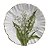 PRATO SOBREMESA LILY OF THE VALEY - Imagem 1