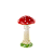 COGUMELO MINI VERMELHO - Imagem 1