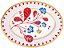 MAMMA MIA Travessa oval folhas porcelana - Imagem 1