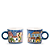 SET C/ 2 XICARAS ESPRESSO AZUL PAESE MIO - Imagem 1