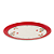 TRAVESSA OVAL VERMELHO LE CASETTE - Imagem 1