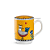 CANECA PARA CHA COM INFUSOR LARANJA COCORICO - Imagem 1
