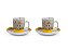 SET 2 XÍCARAS ESPRESSO/PIRES AMARELA LE CASETTE - Imagem 1