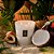 VELA VASO PEDESTAL 3 PAVIOS +80H TAHITIAN COCONUT VANILLA - Imagem 2