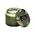 VELA POTE VIDRO P 25H RELEVO TEMPLE MOSS - Imagem 1