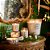 VELA POTE VIDRO G 100H RELEVO JASMINE MIDNIGHT BLOOMS - Imagem 5
