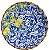PRATO RASO LIMONCELLO FUNDO AZUL - Imagem 1