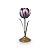 Set/2 Castiçais Tulipa Lilás - Home Accessories - Imagem 5
