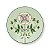 Prato Petit Four Lily&Lotus Verde Claro - Lily&Lotus - Imagem 1