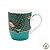 Caneca Pequena Bird Verde - Winter Wonderland - Imagem 1