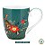 Caneca Extra Grande Rabbit Verde - Winter Wonderland - Imagem 1