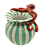 JARRA BOJUDA DECORATIVA COM APLICAÇÃO DE POLVO - Imagem 1