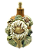 Base de abajur garrafão com aplicação de girassóis - Imagem 1
